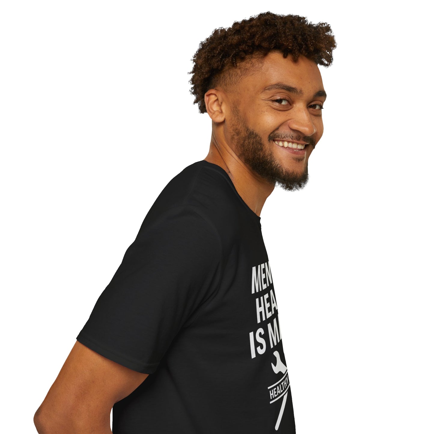 Mental Health Is Manly – Healthy Mind Bro Tee