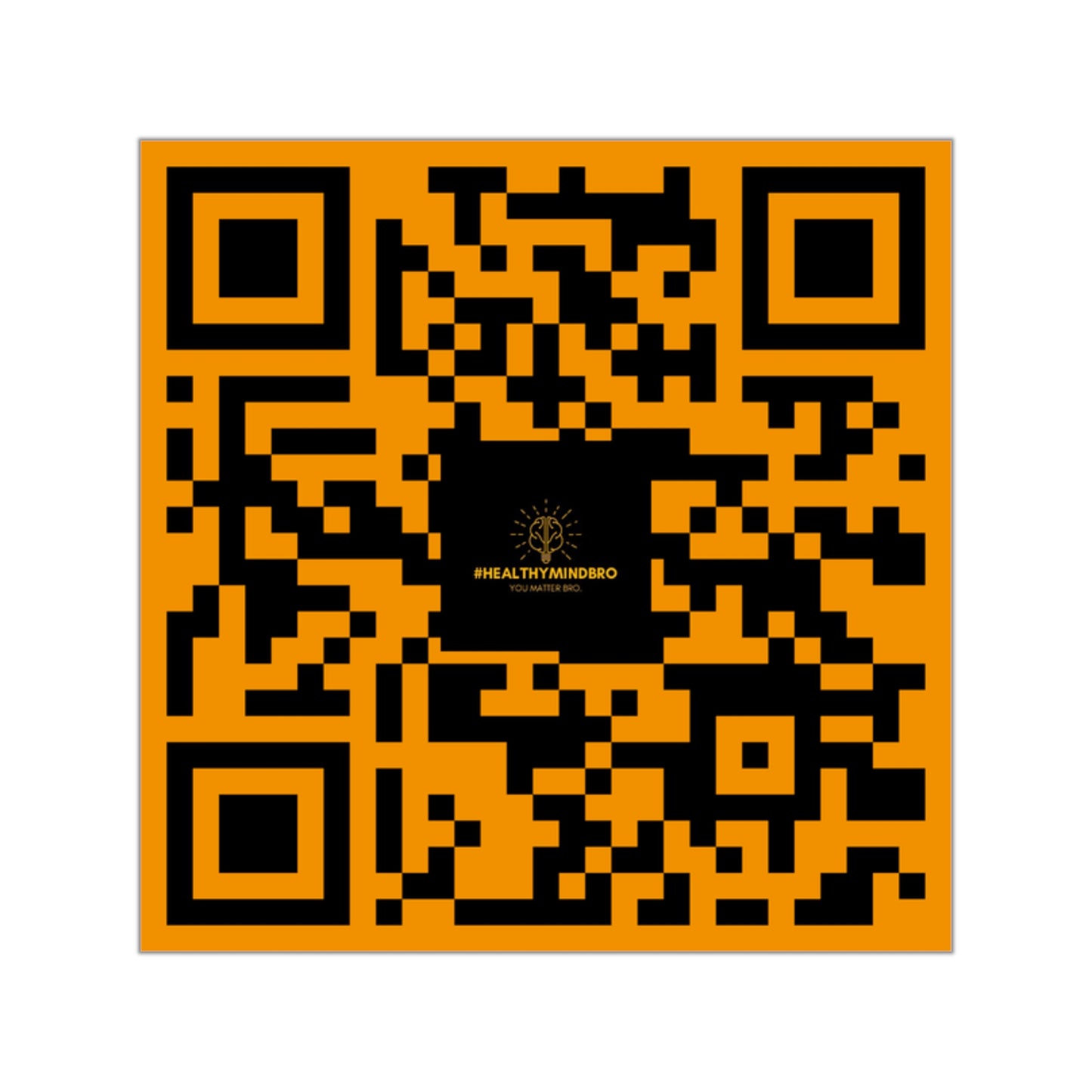 QR code sticker