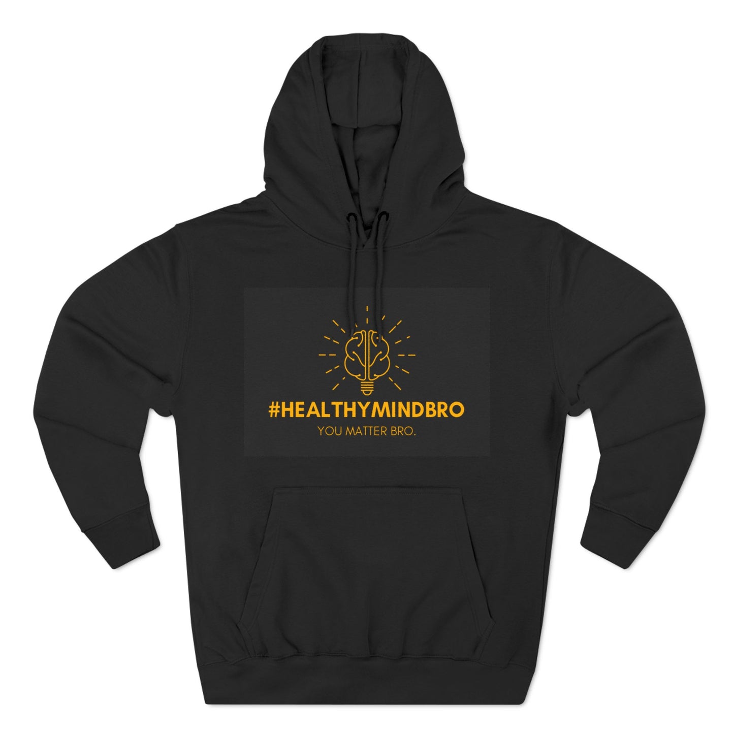 HealthyMindBro logo hoodie